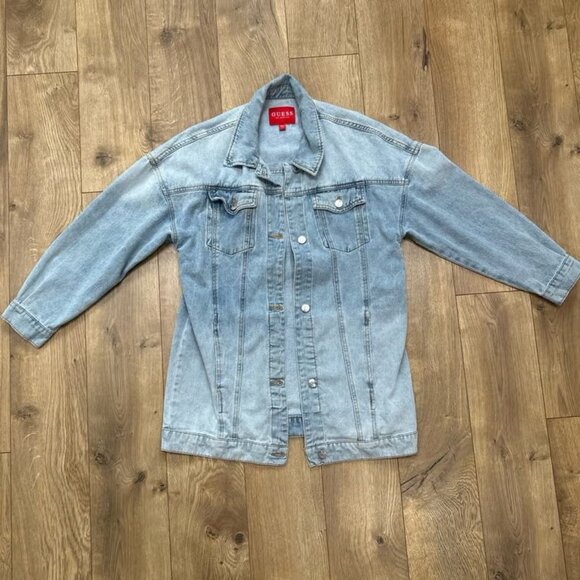 Wrangler Jackets & Blazers - Guess women’s small Jean Jacket